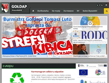 Tablet Screenshot of goldap.pl