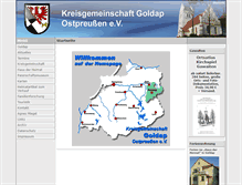 Tablet Screenshot of goldap.de