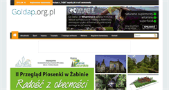 Desktop Screenshot of goldap.org.pl