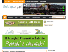 Tablet Screenshot of goldap.org.pl